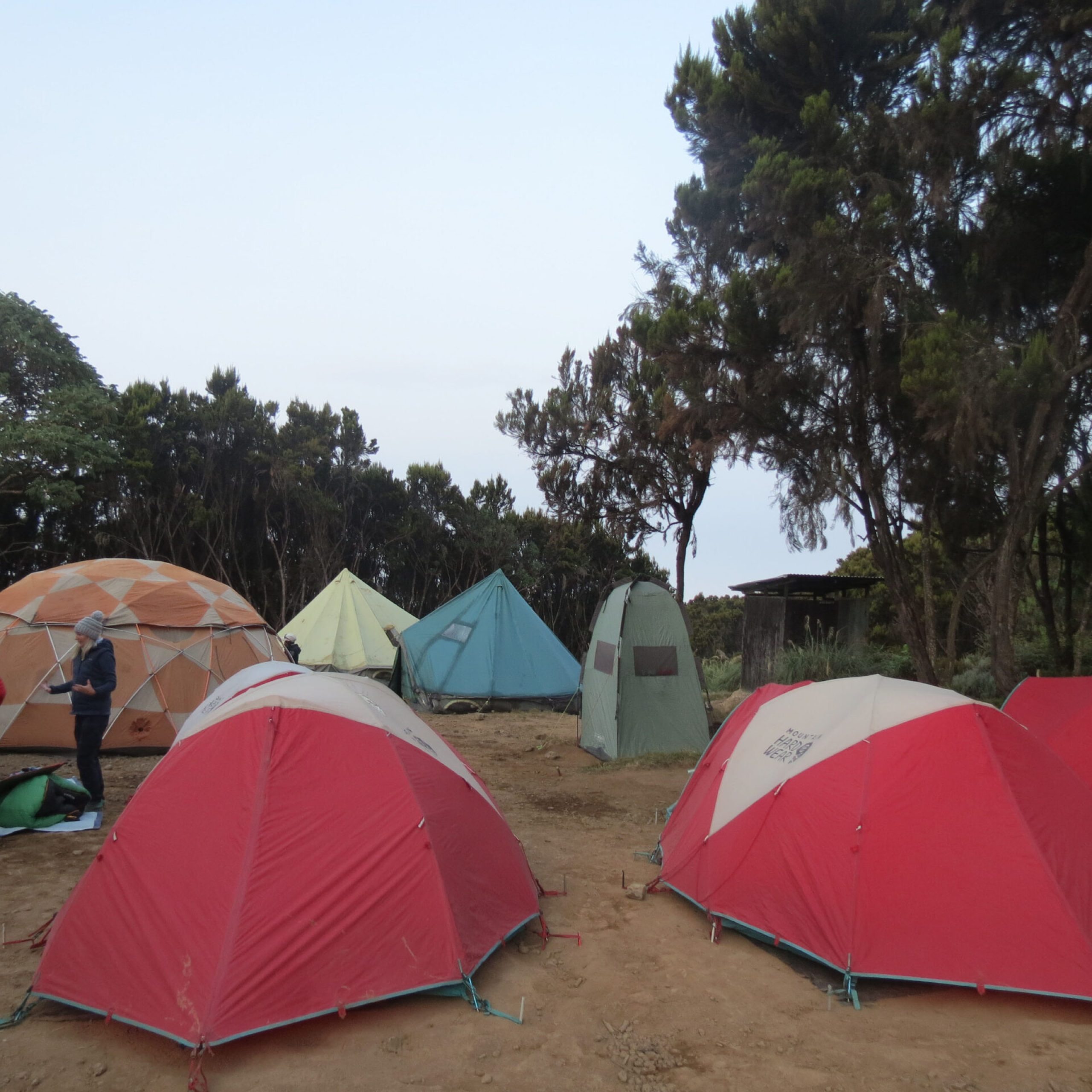 Machame route accommodation