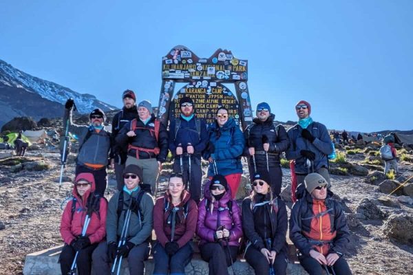 Machame Route trekking